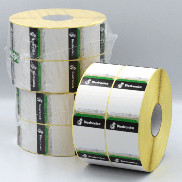 Etykieta termiczna Eco 43×53 mm II rzędowa