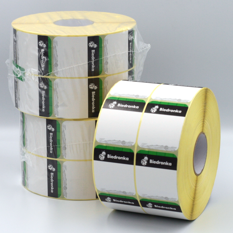 Etykieta termiczna Eco 43×53 mm II rzędowa