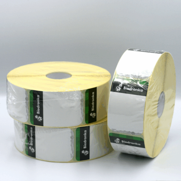 Etykieta termiczna eco 60x90 mm, Biedronka